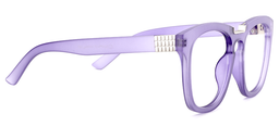 Noreen Rectangle Purple Glasses4