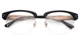 Blake Browline Black Glasses1