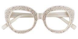 Gavin Cat-eye Ivory Glasses1