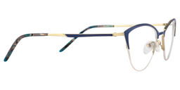Celina Cat Eye Blue Glasses4