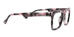 Brenda Rectangle Pink-Floral Glasses4