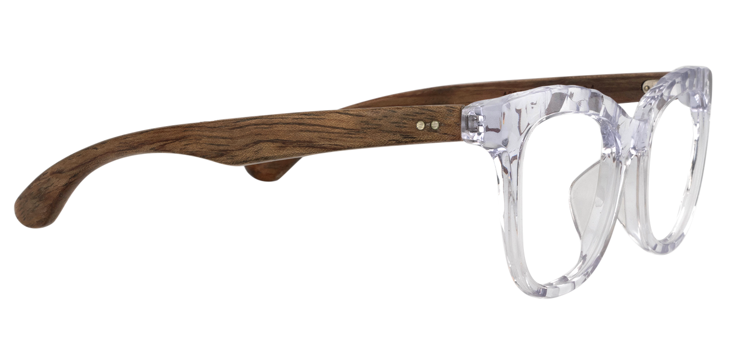 Square Clear Glasses | Zeelool Glasses4