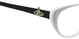 Isaiah Cateye White Glasses5