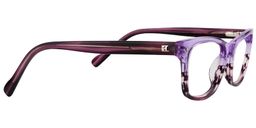 Debbie Rectangle Purple Glasses4