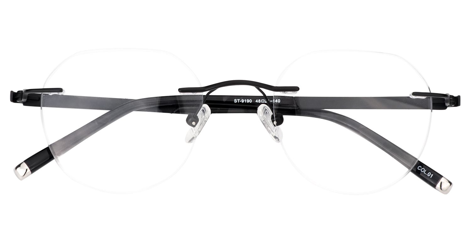 Round Black Glasses | Zeelool Glasses1