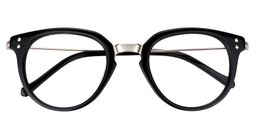 Martin Round Black Glasses1