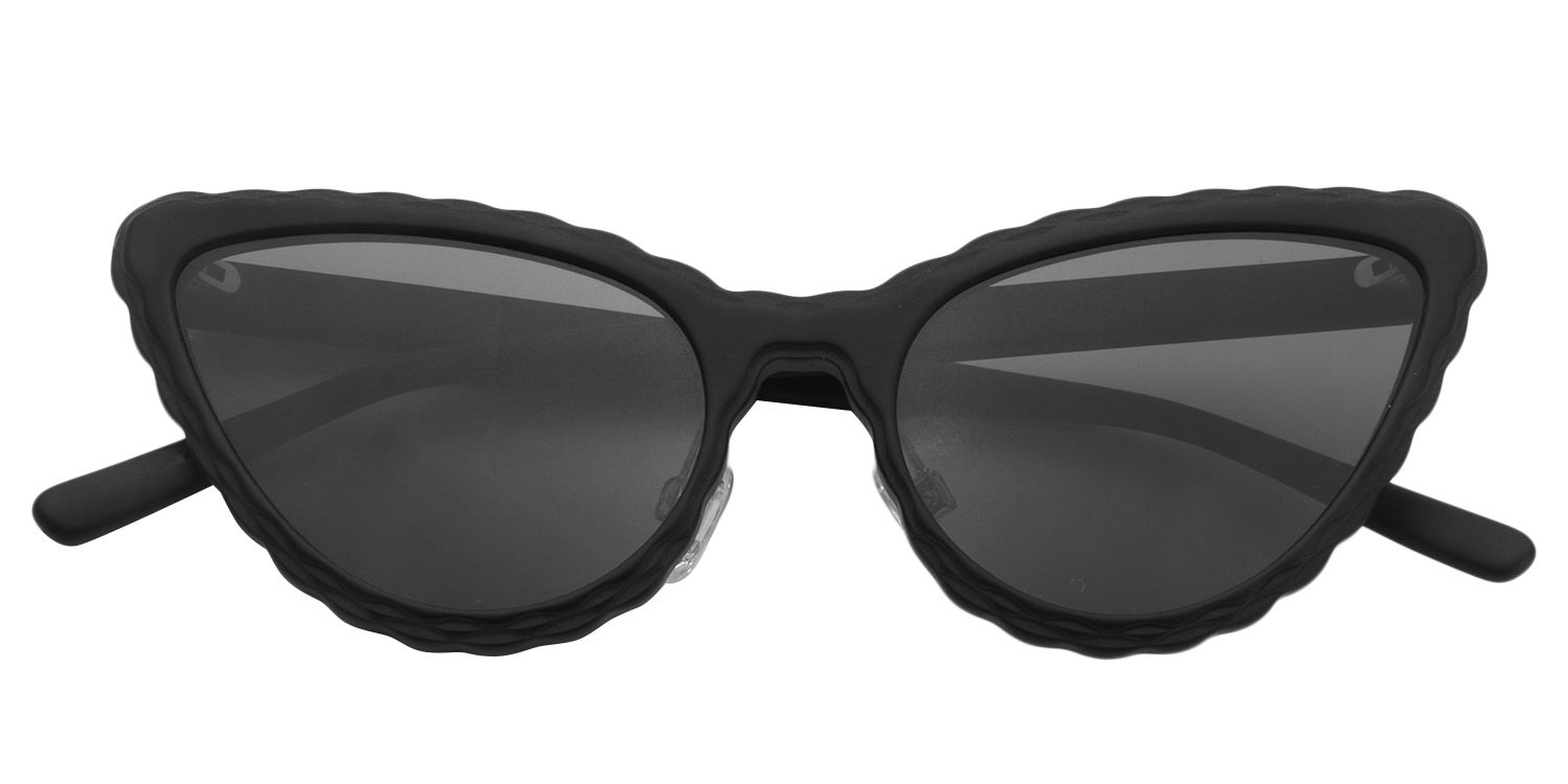 Cat eye Black Sunglasses | Zeelool Sunglasses1