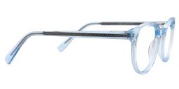 Andrew Round Light Blue Glasses4