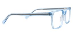 Sicily Rectangle Light Blue Glasses4