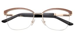 Oliver Brown Square Glasses1