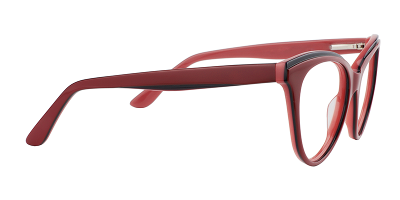 Cat Eye Red Glasses4