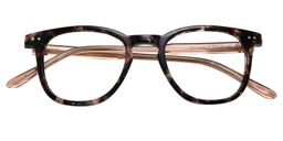 Addams Square Tortoise Glasses1