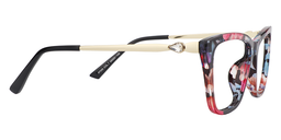 Hebe Cateye Floral Glasses4