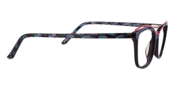 Gladys Rectangle Black Glasses5