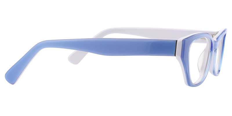 Rectangle Blue Glasses4