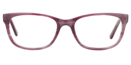 Fiona Rectangle Light Purple Glasses0