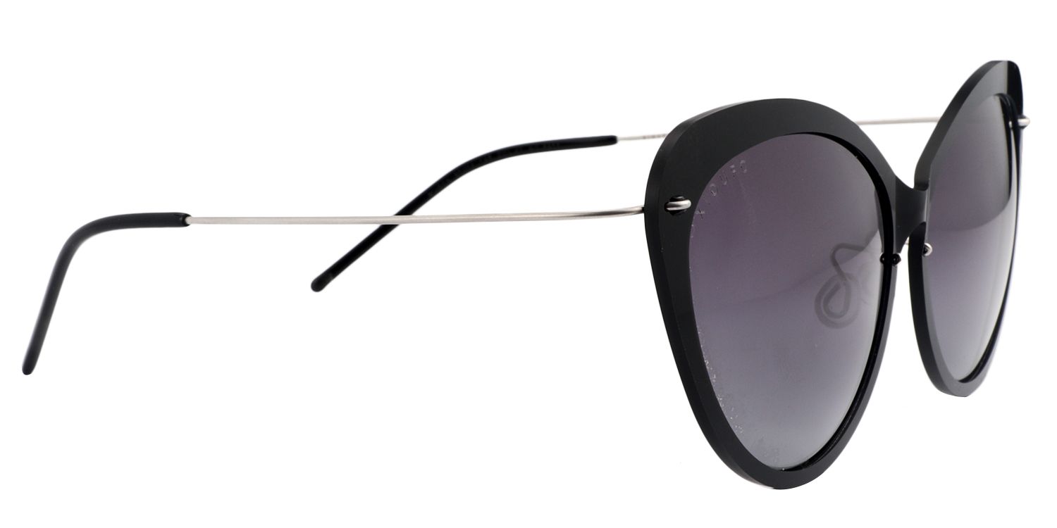Cat-eye Black Sunglasses | Zeelool Sunglasses4