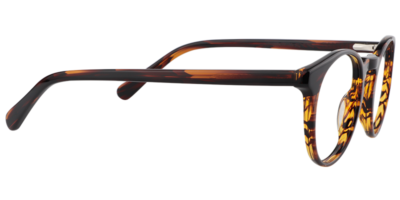 Round Tortoise Glasses | Zeelool Eyeglasses Online4