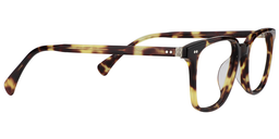 Quentin Rectangle Light Amber Glasses4