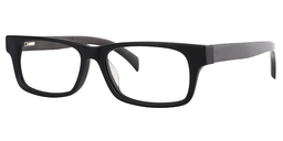 Damon Rectangle Black Glasses2