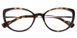 Annabelle Cat eye Tortoise Glasses1