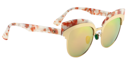Pansy Browline Orange Sunglasses3
