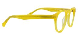 Alexa Round Yellow Glasses4