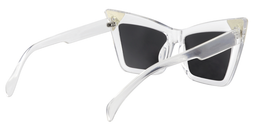 Salome Cateye Clear Sunglasses5