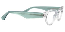 Alonzo Oval Clear Glasses4