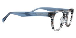 Alleyne Round Brown Blue Glasses4