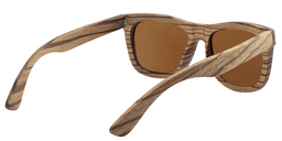 Dewey Rectangle Brown Sunglasses5