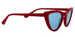 Aline Cat eye Red Sunglasses4