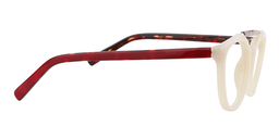 Brittany Aviator Creamy Glasses4