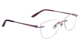 Stella Rimless Titanium Glasses3