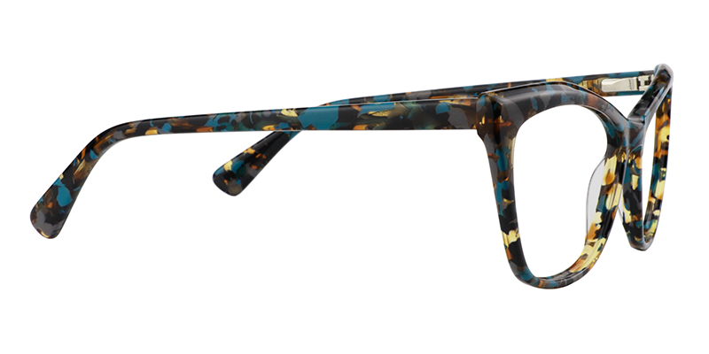 Cateye Brown-Blue Glasses4