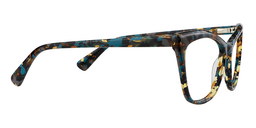 Alicia Cateye Brown-Blue Glasses4