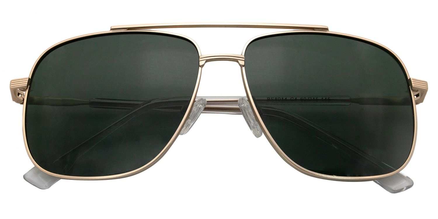Aviator Gold Sunglasses | Zeelool Sunglasses1