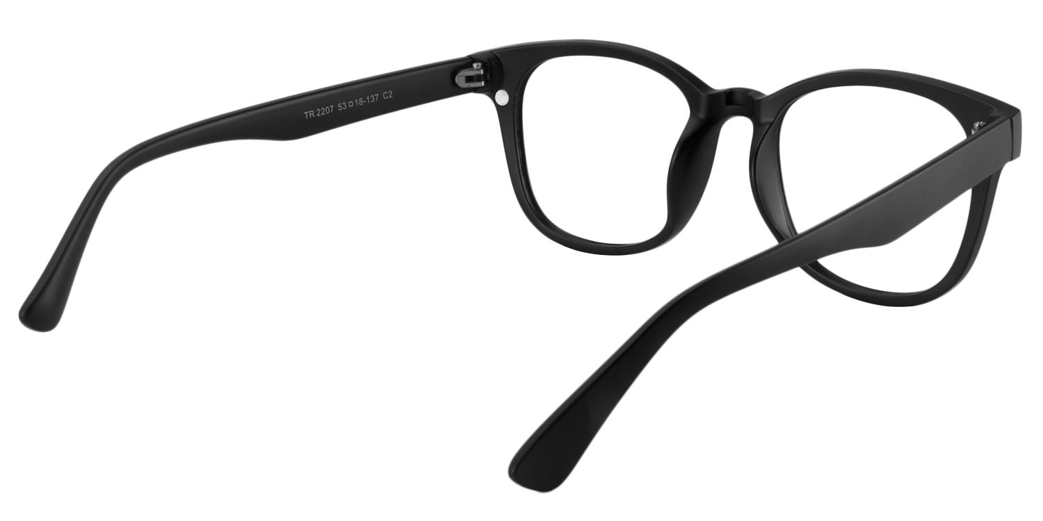 Square Black Glasses | Zeelool Glasses5