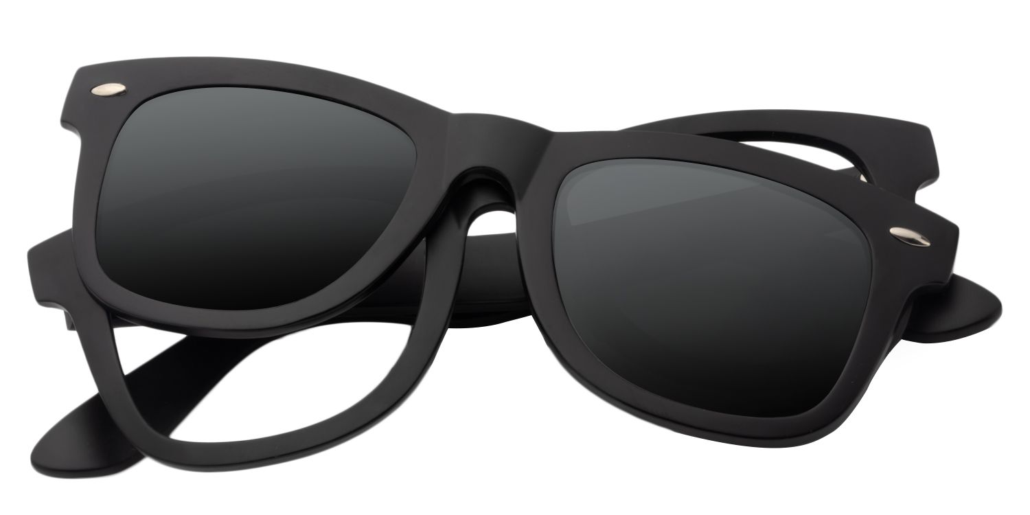 Square Black Glasses | Zeelool Glasses1