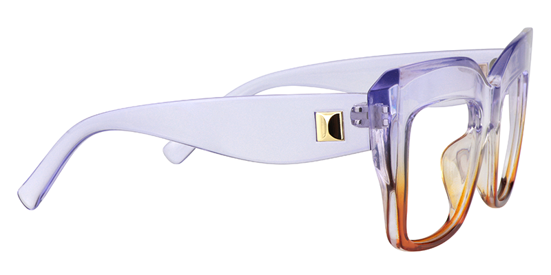 Cat Eye Light Purple Glasses | Zeelool Optical Online4