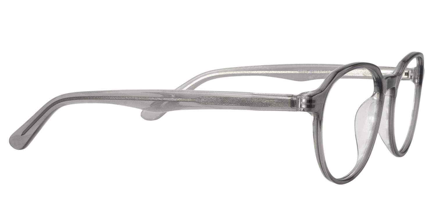 Round Gray Glasses | Zeelool Glasses4