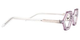 Caesar Geometric Purple Glasses4