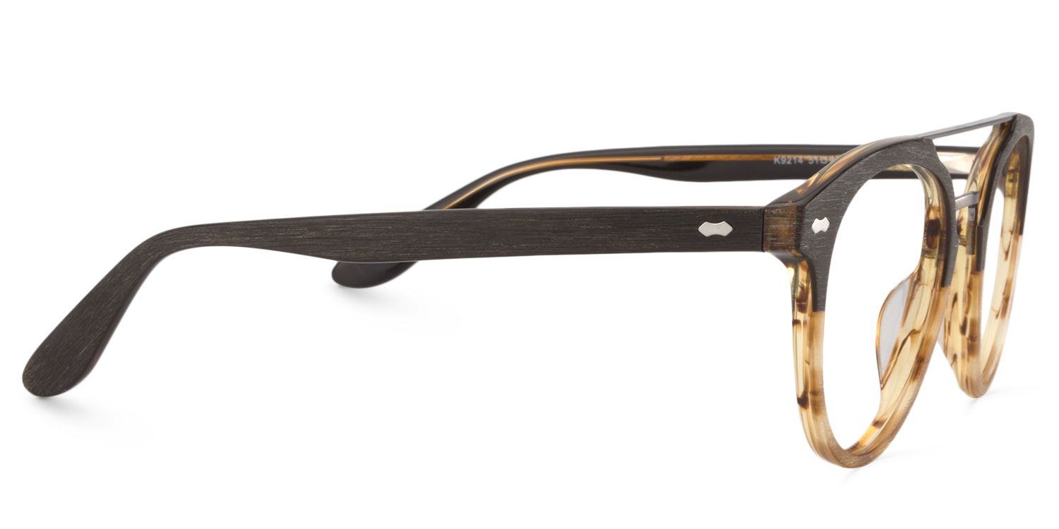 Aviator Wood Glasses | Zeelool Glasses4