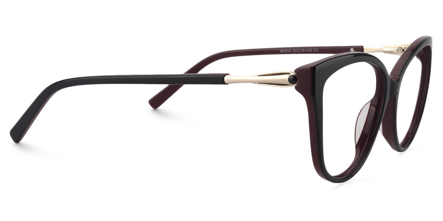 Cat eye Black Glasses  | Zeelool Glasses4