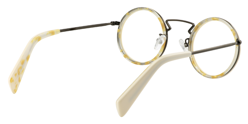 Round Creamy Glasses5