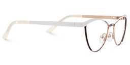 Sydney White Cat eye Glasses4