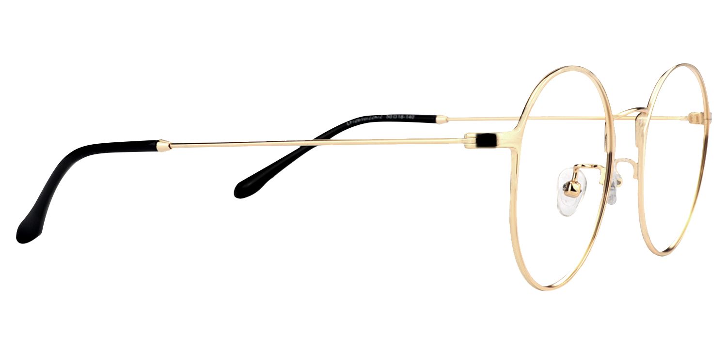 Round Gold Glasses | Zeelool Glasses2