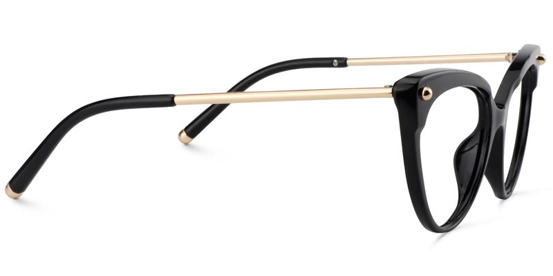 Cat Eye Black Glasses | Zeelool Eyeglasses4
