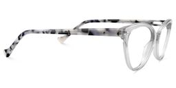 Carlos Oval Gray Glasses4