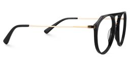 Carlota Aviator Black Glasses4